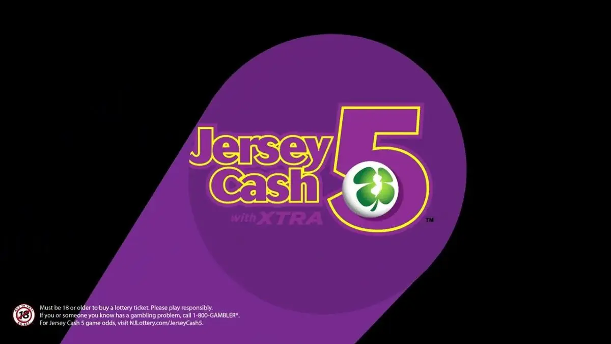 Jersey Cash 5 official thumbnail for lottery game